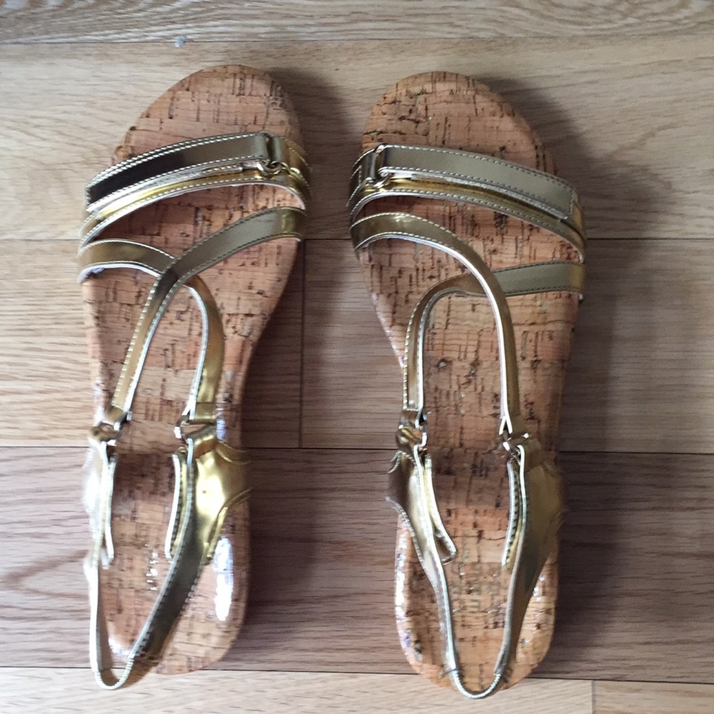 Gold Sandals